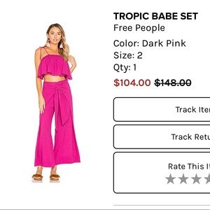 Free People Tropic Babe Set